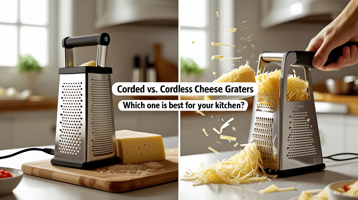 Corded vs. Cordless Electric Cheese Greaters