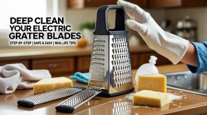 Deep Clean Your Electric Cheese Grater Blades Safely