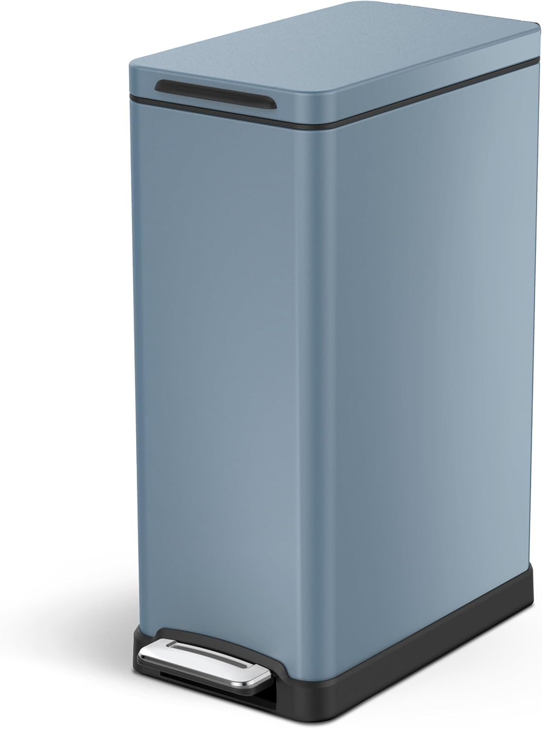Home Zone Living 12 Gallon Slim Kitchen Trash Can