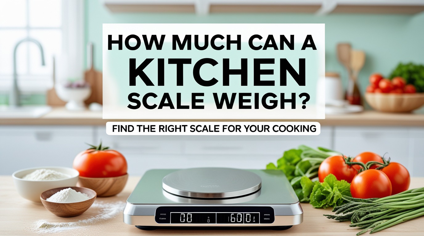 How Much Can a Kitchen Scale Weigh?