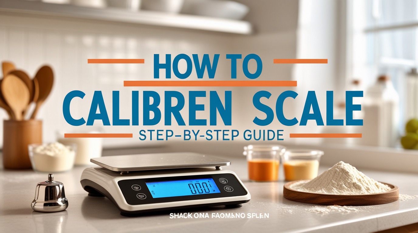 How to Calibrate a Kitchen Scale