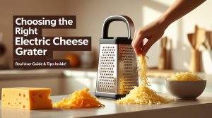 How to Choose the Right Electric Cheese Grater for Your Kitchen