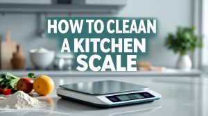 How to Clean a Kitchen Scale?