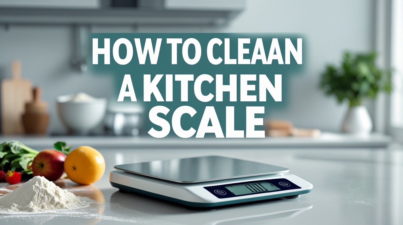 How to Clean a Kitchen Scale How to Clean a Kitchen Scale?