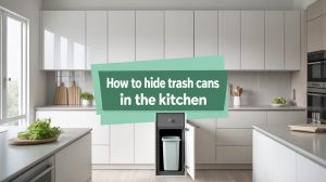 How to Hide Trash Cans in the Kitchen?