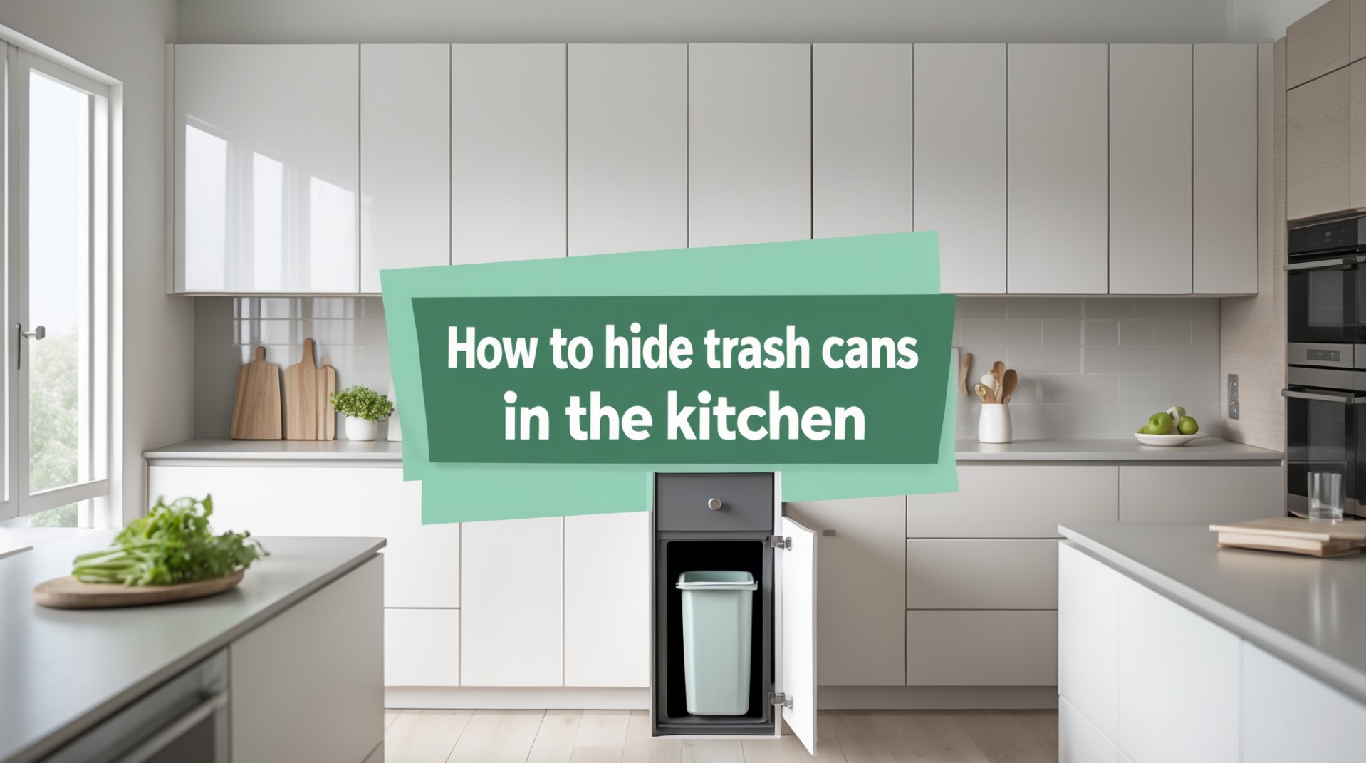How to Hide Trash Cans in the Kitchen How to Hide Trash Cans in the Kitchen?