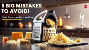 Mistakes to Avoid When Using an Electric Cheese Grater