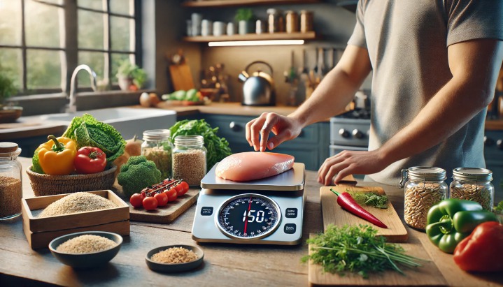 Portion Control with a Kitchen Scale Portion Control with a Kitchen Scale