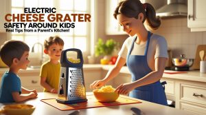 Safety Tips for Using Electric Cheese Graters Around Kids: A Real-Life Guide