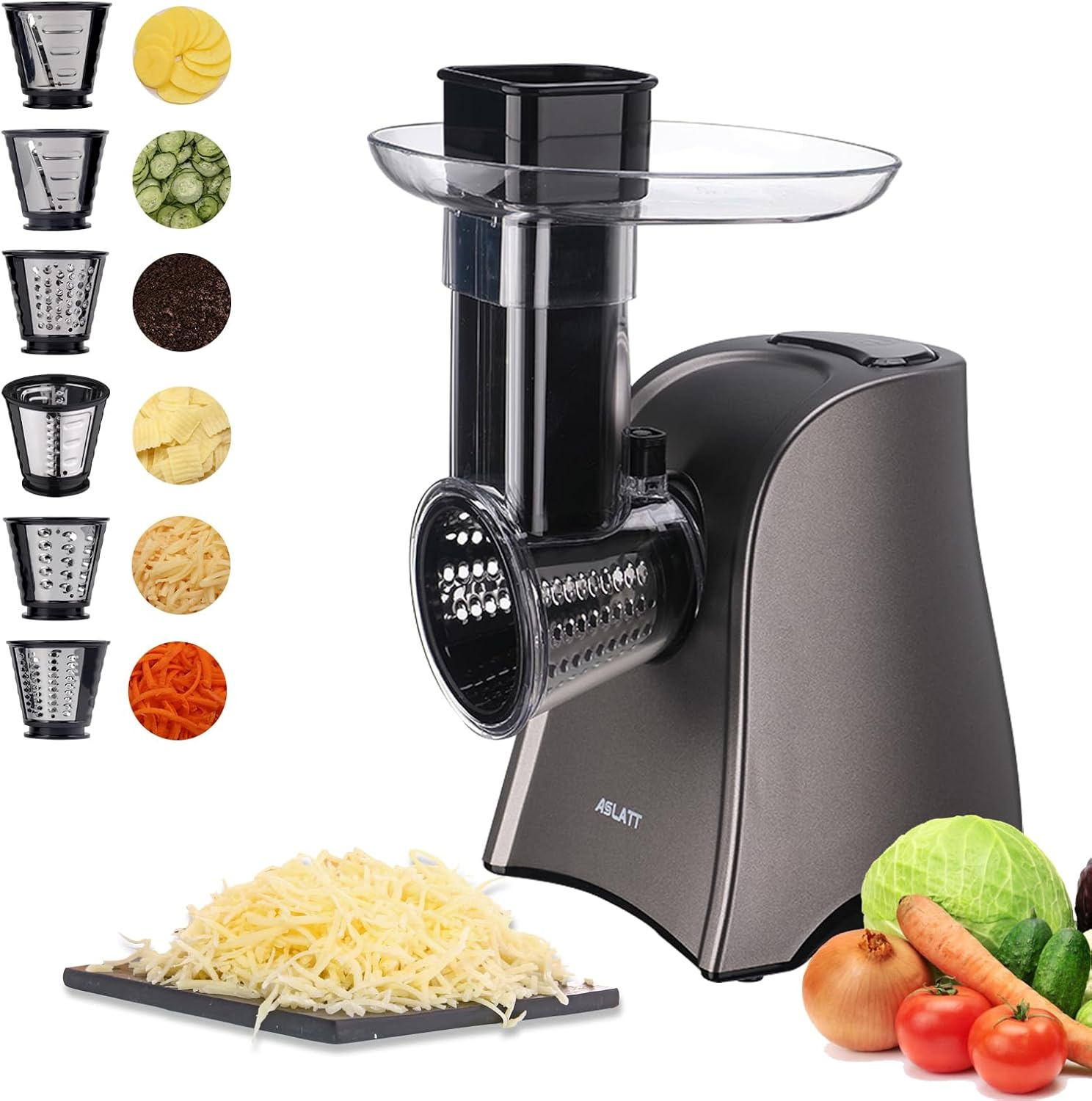 ASLATT Electric Cheese Grater