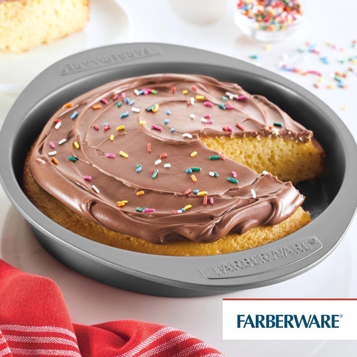 Farberware 9-inch nonstick round cake pan Farberware 9-inch nonstick round cake pan