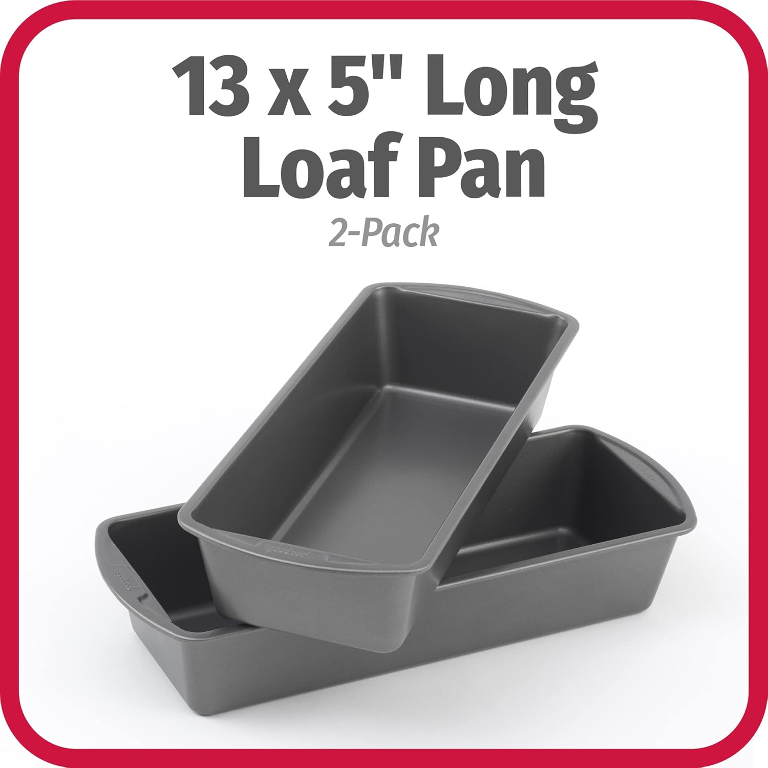 GoodCook Extra Large Nonstick Steel Loaf Pans GoodCook Extra Large Nonstick Steel Loaf Pans