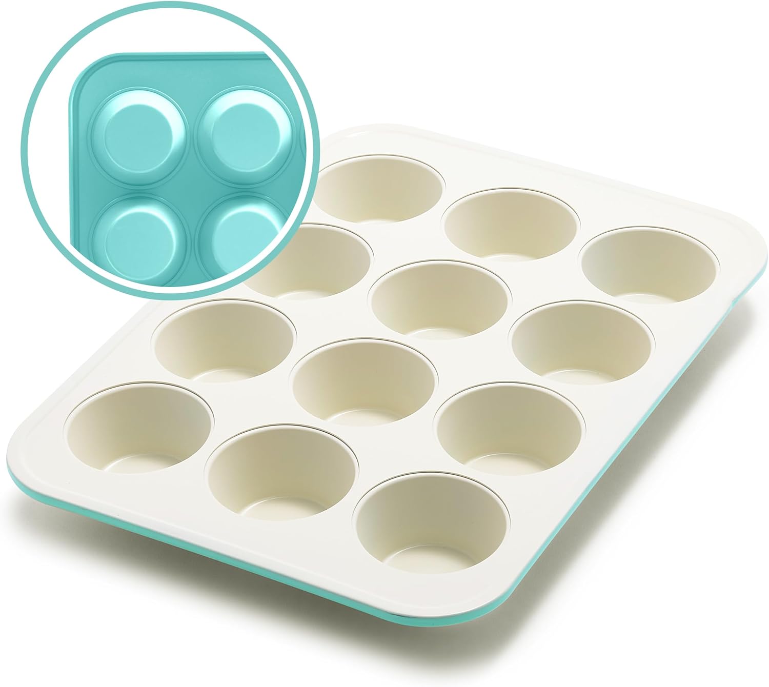 GreenLife 12-Cup Ceramic Muffin Pan