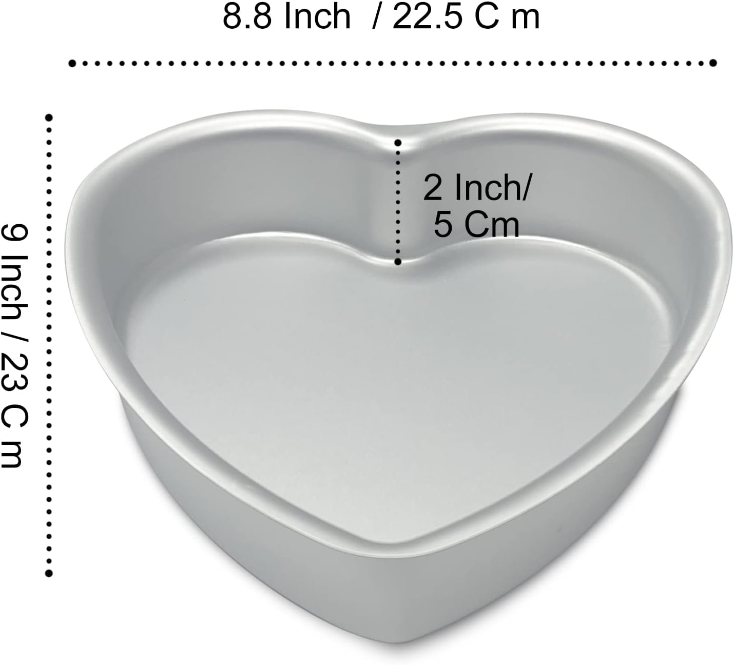 Kefyixc Heart-Shaped Cake Pans Kefyixc Heart-Shaped Cake Pans