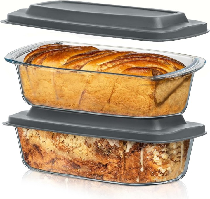 Razab LARGE 7.6 Cups Glass Loaf Pan Razab LARGE 7.6 Cups Glass Loaf Pan