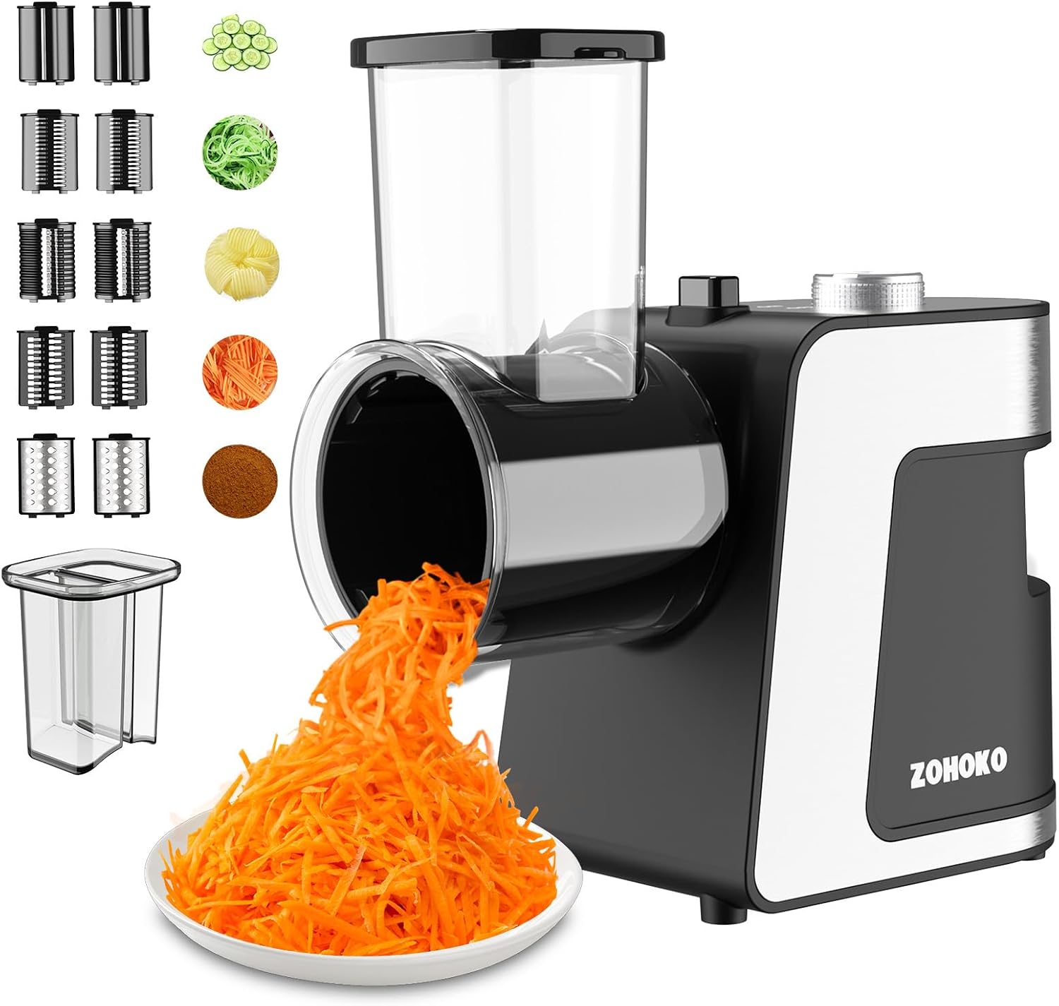 ZOHOKO Electric Cheese Grater