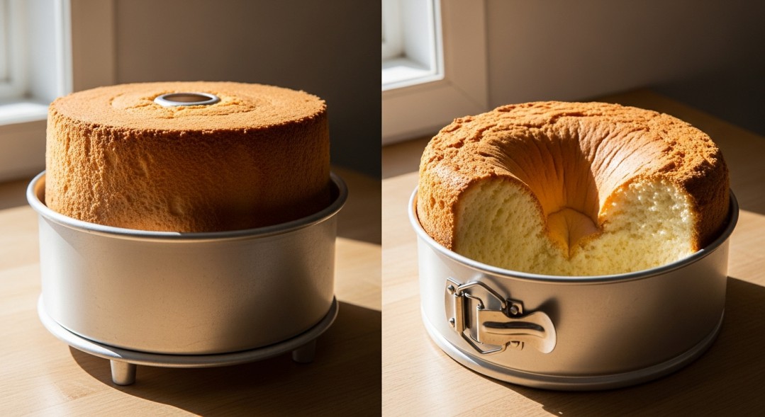 Angel Food Cake Pan Success
