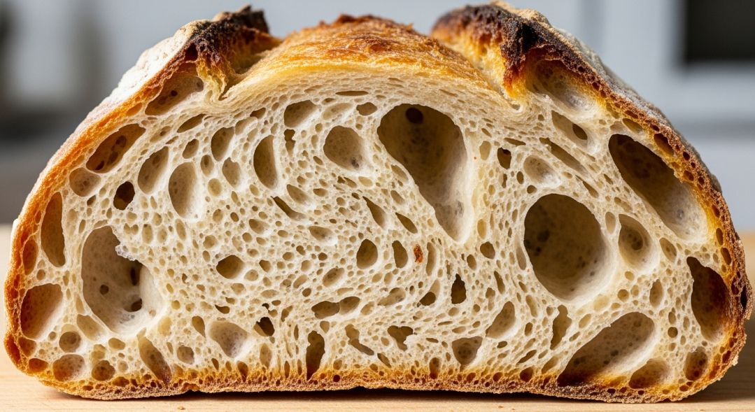 Artisan Bread's Open Crumb