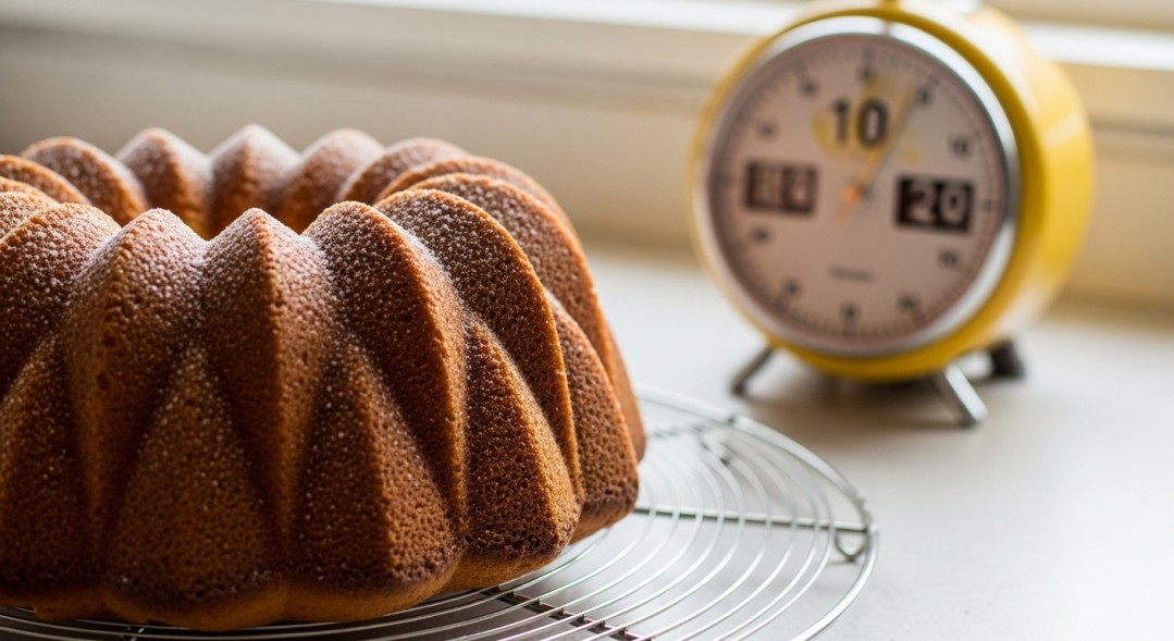 Bundt Cake Cooling Patience