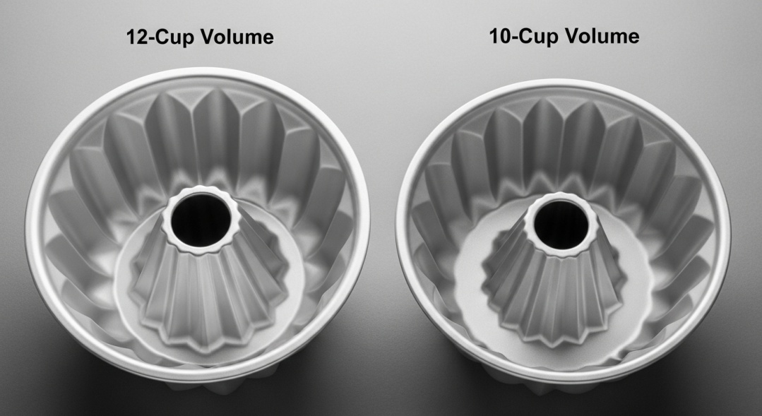 Bundt Pan Depth Comparison