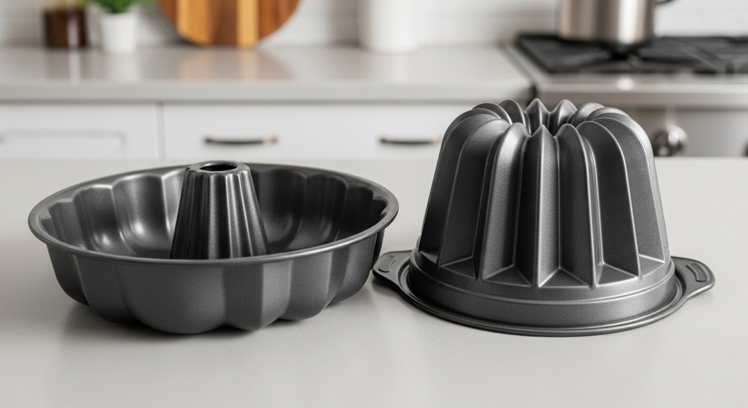 Bundt Pan Parts Displayed