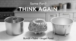 Bundt Pan vs Tube Pan vs Angel Food Pan