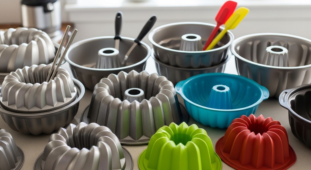 Bundt Pans On Counter