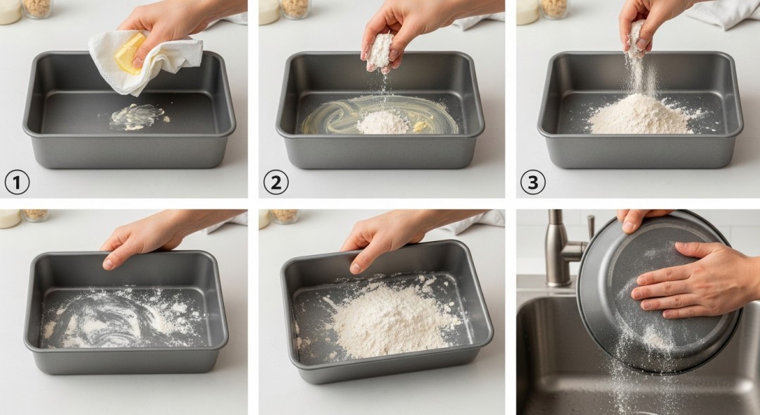 Butter and Flour the Pan