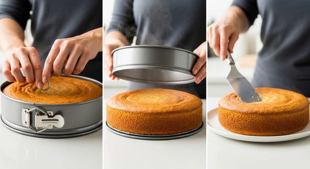 Cake Release From Springform Pan