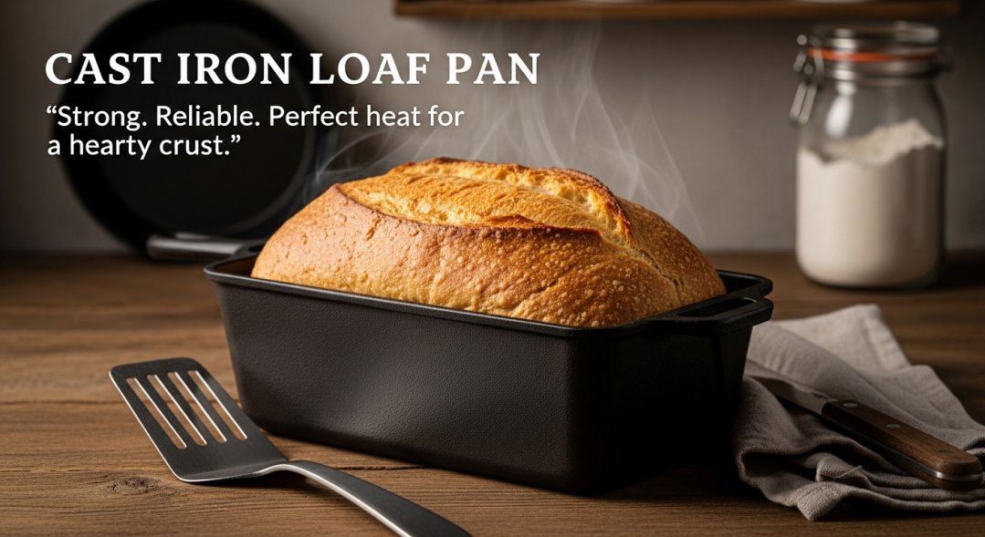 Cast iron loaf pan Cast iron loaf pan