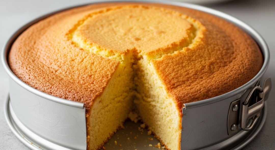 Golden-Brown Cake Perfect Doneness