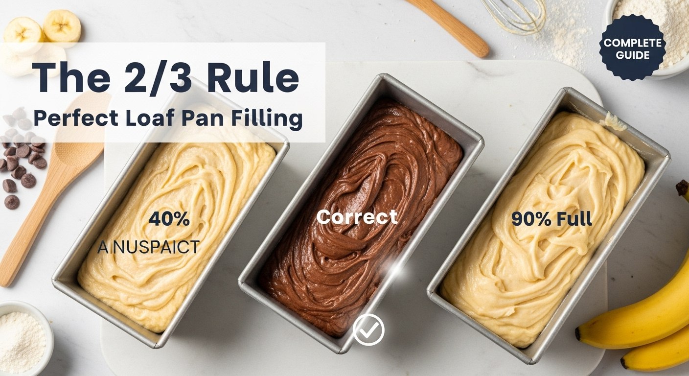 How to Fill a Loaf Pan Perfectly?