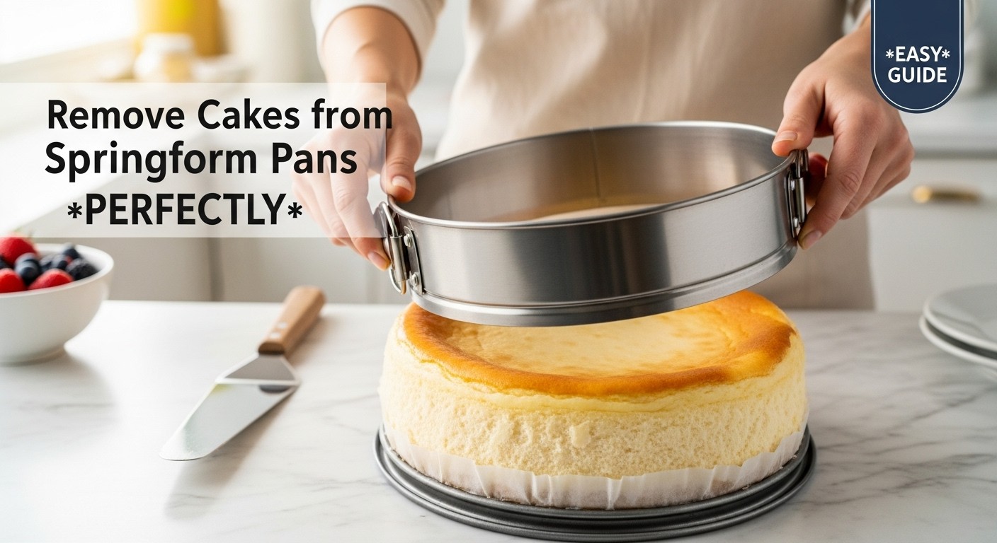 How to Remove a Cake from a Springform Pan?