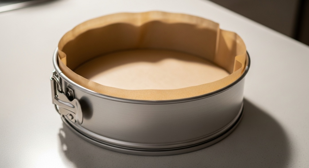 Lining Springform Pan With Parchment