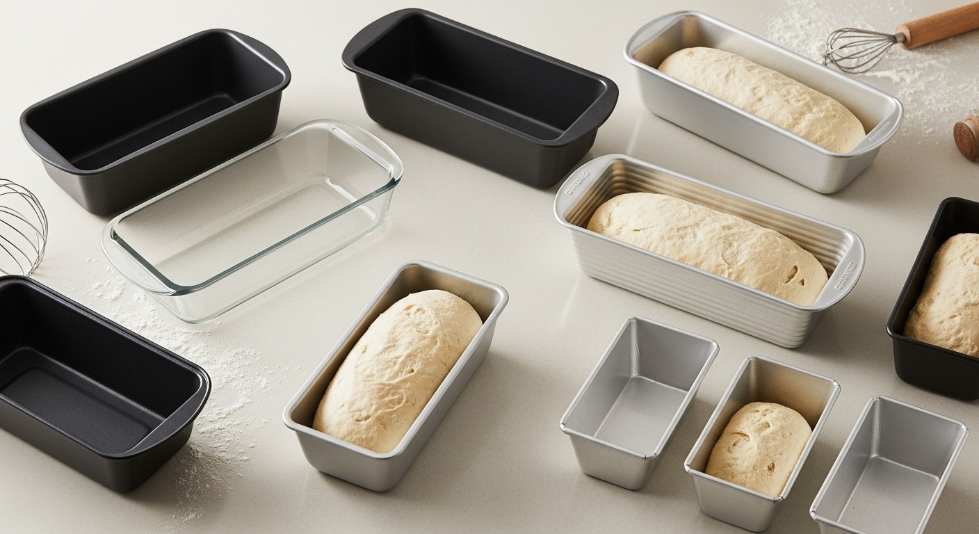 Loaf Pans Materials and Sizes
