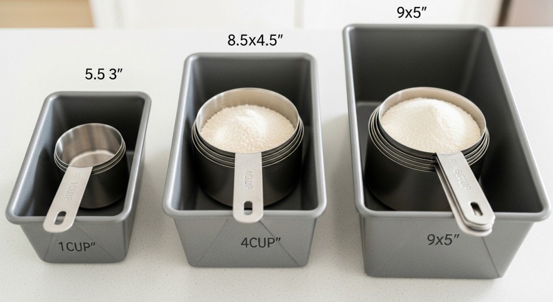 Loaf Pans Sizes And Volumes