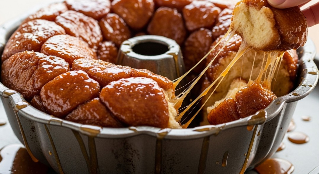Monkey Bread Baking Process