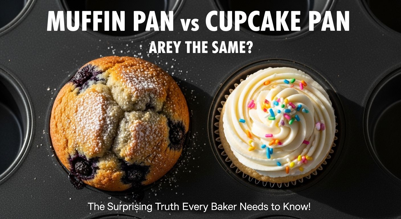 Is a Muffin Pan and Cupcake Pan the Same?
