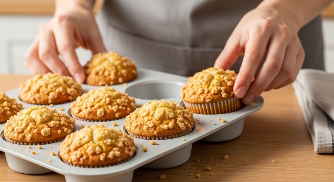Muffins Release Easily From Pan
