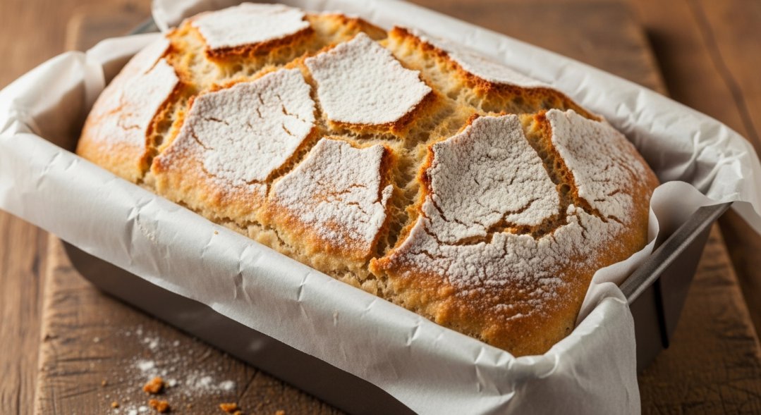 Rustic No-Knead Bread Loaf