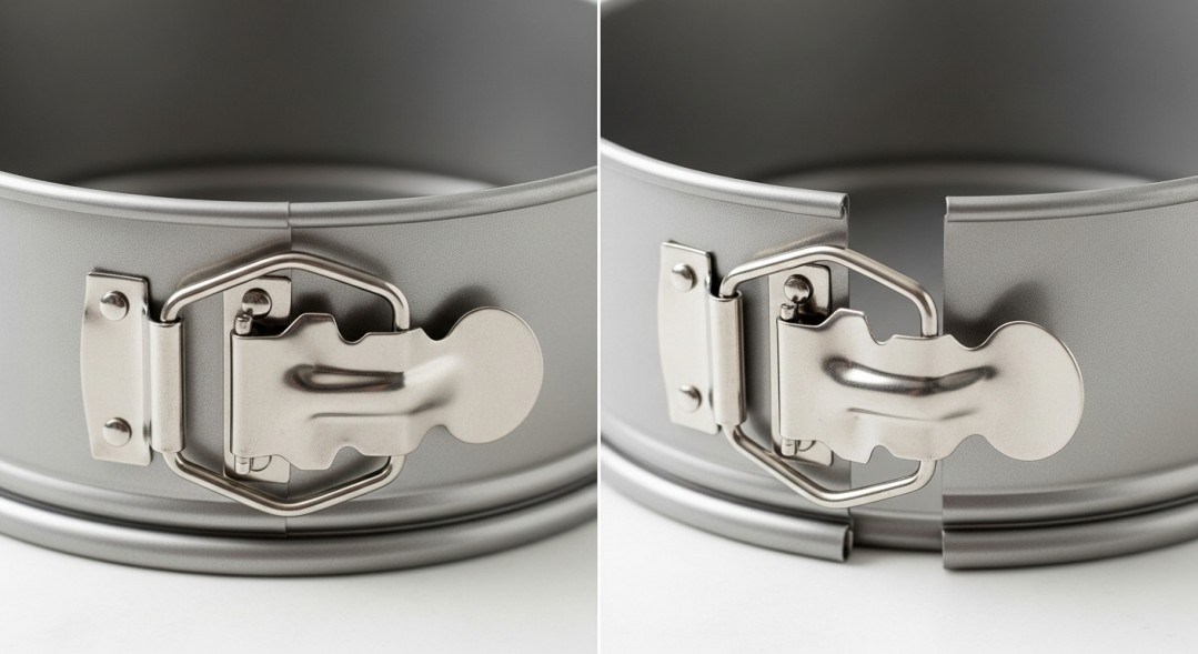 Springform Pan Latch Close-Up