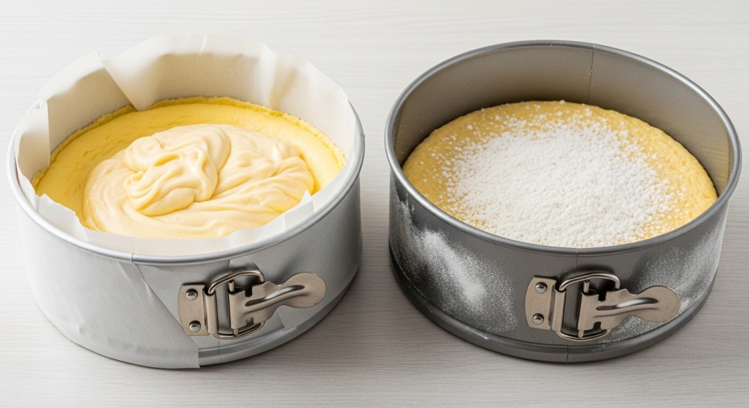 Springform Pan Preparations Two Ways