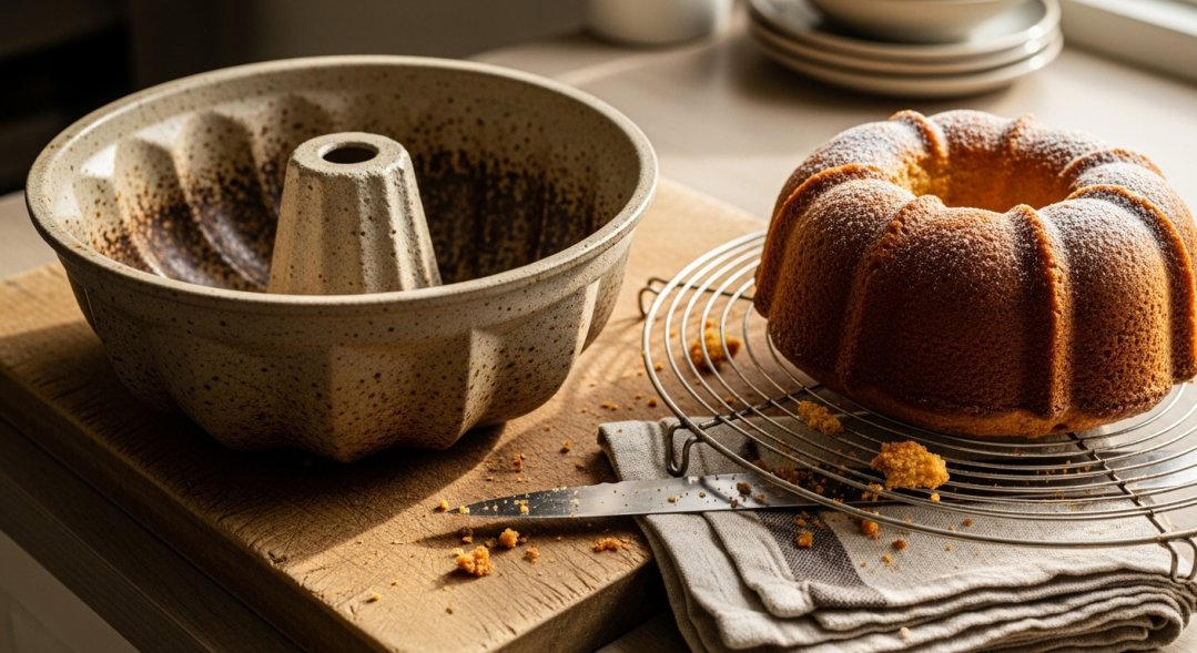 Stoneware bundt pan 