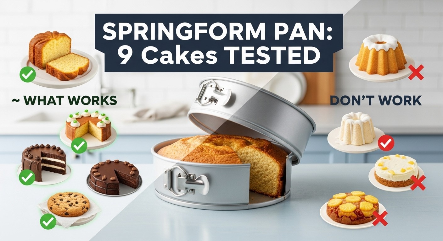 Which Cakes Work in a Springform Pan?