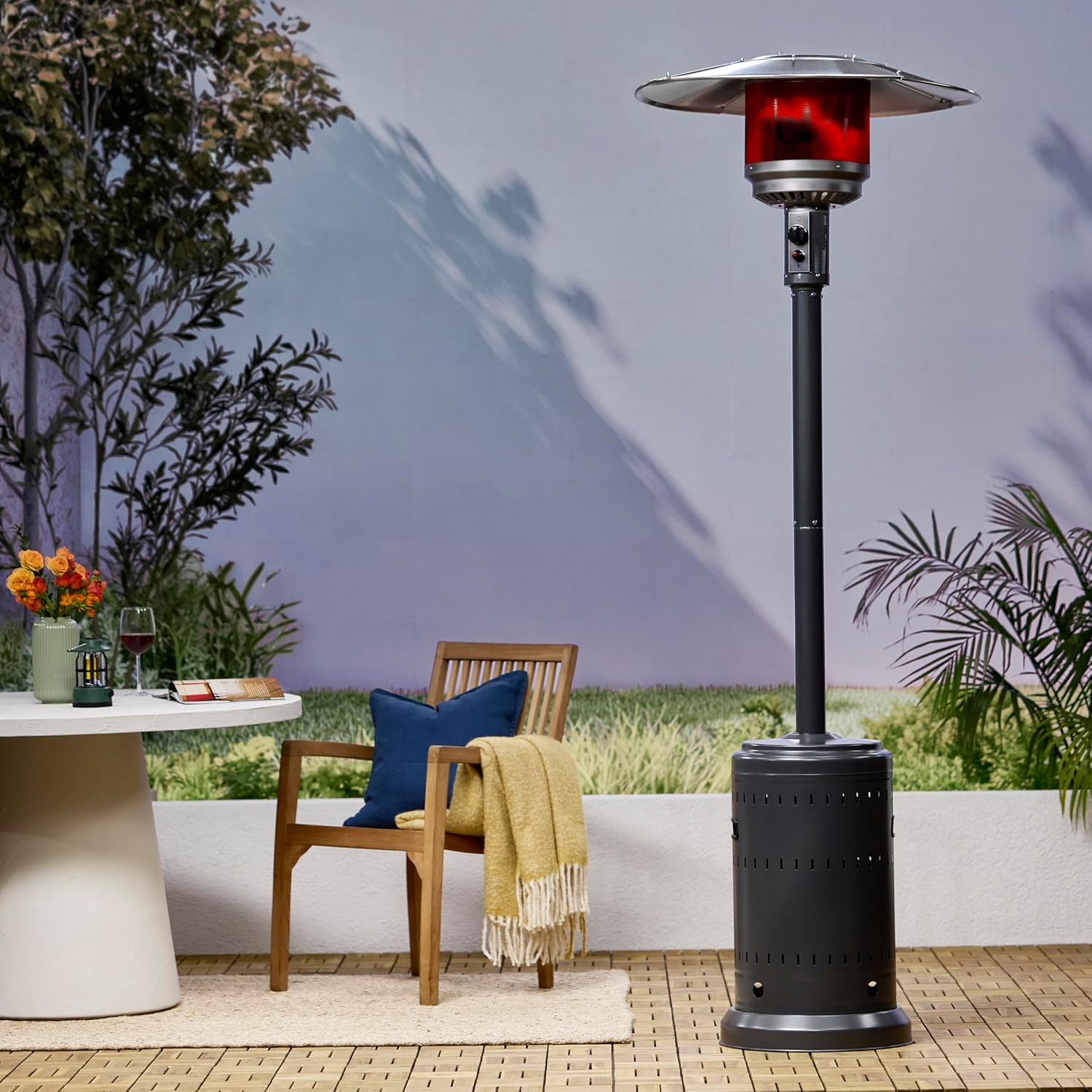 Amazon Basics 46,000 BTU Outdoor Propane Patio Heater