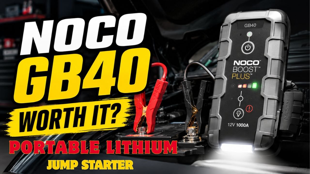 NOCO Boost GB40 portable lithium jump starter review